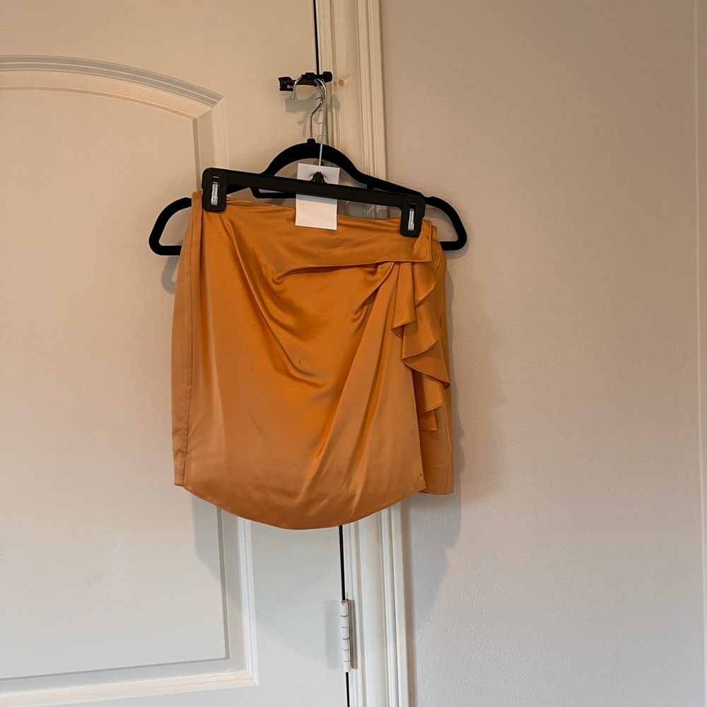 Michelle Mason Silk Skirt